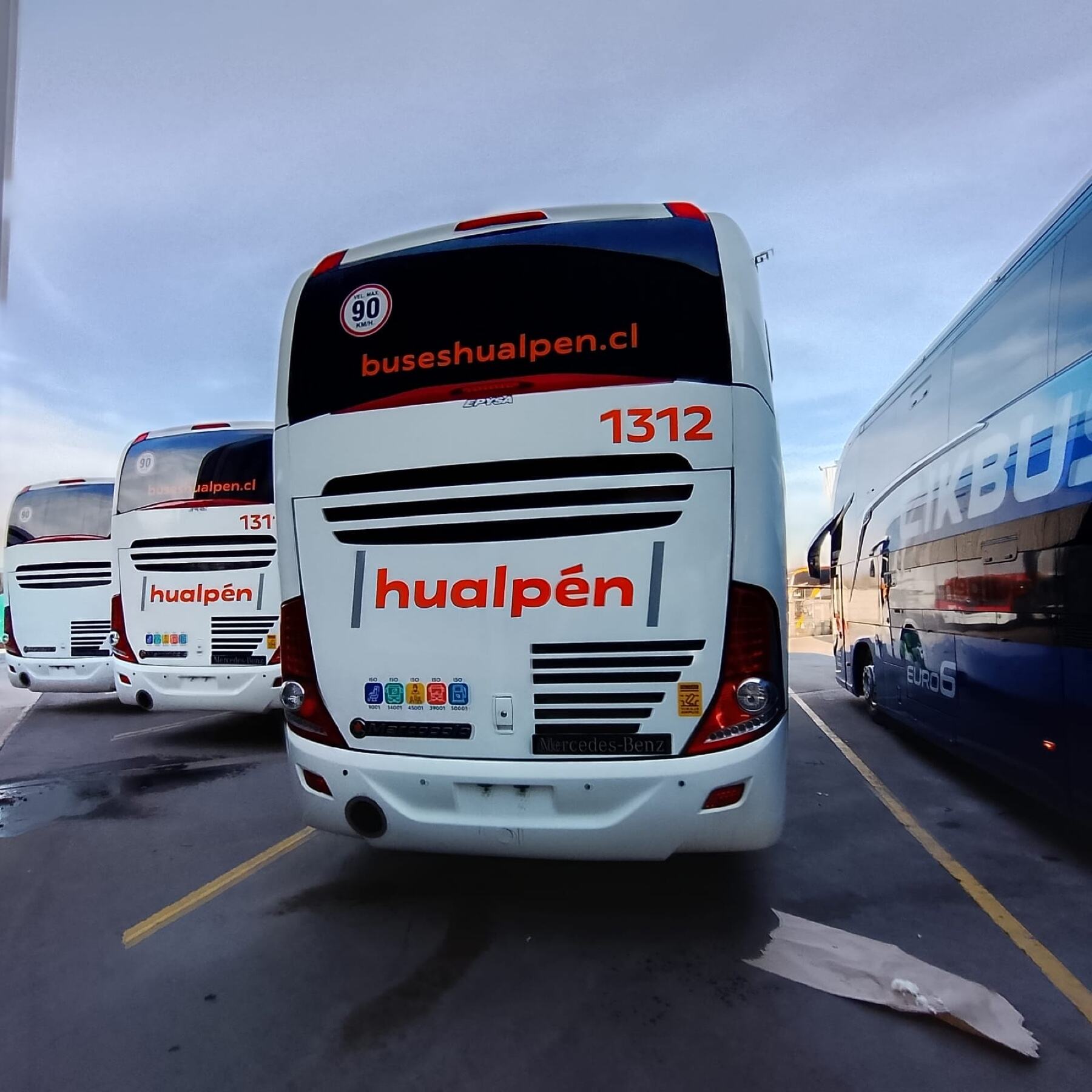 Flota de buses Hualpén