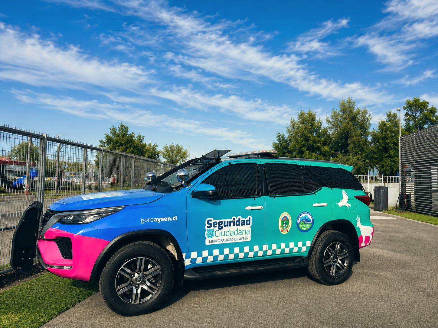 SUV Seguridad Ciudadana de Aysén rotulado